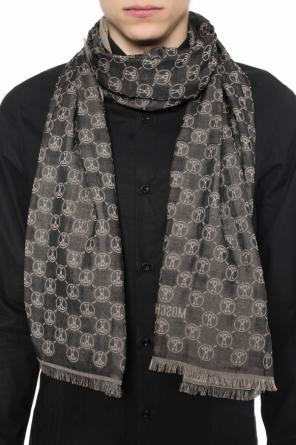 Embroidered logo scarf, zdjęcie 2 Embroidered logo scarf od Moschino